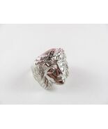 BIG MAN´S 925 STERLING SILVER RING WITH JESUS  Size 10 - $68.81 CAD