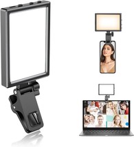 Rechargeable Selfie Light with Clip and Adapter for Phone?Camera-Perfect  - £37.57 GBP