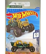 2020 Hot Wheels #204 Olympic Games Tokyo 2020 4/10 MOUNTAIN MAULER Green... - $7.65