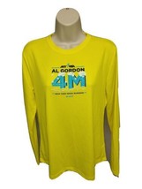 2017 NYRR New York Road Runners Al Gordon 4M Race Womens Large Yellow Jersey - $19.80