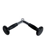 York Barbell Triceps Press-Down Chrome Bar for Cable Machine Attachment - £20.20 GBP