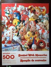 500 Pc Springbok Jigsaw Puzzle Stuffed With Memories  PZL 2492 1950&#39;s Toys - £11.62 GBP