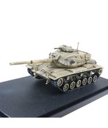 M60 Patton Tank US ARMY Desert Camo - with Display Case  1/72 Scale Model - $48.72 CAD