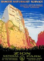 Zion National Park - 1938 - Travel Poster - £8.00 GBP+