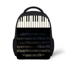 FORUDESIGNS 12 inch Piano Music Printed  Backpack Cute Children School Bags Baby - £151.91 GBP