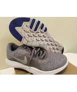 Womens Nike Flex Trainer 8 Size 6.5 Blue Grey Training Shoes - $47.85 CAD