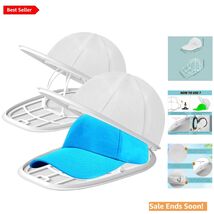 2-Pack Hat Washer Cage - Multi-Functional Cap Care Bag for Travel &amp; Clea... - $43.51
