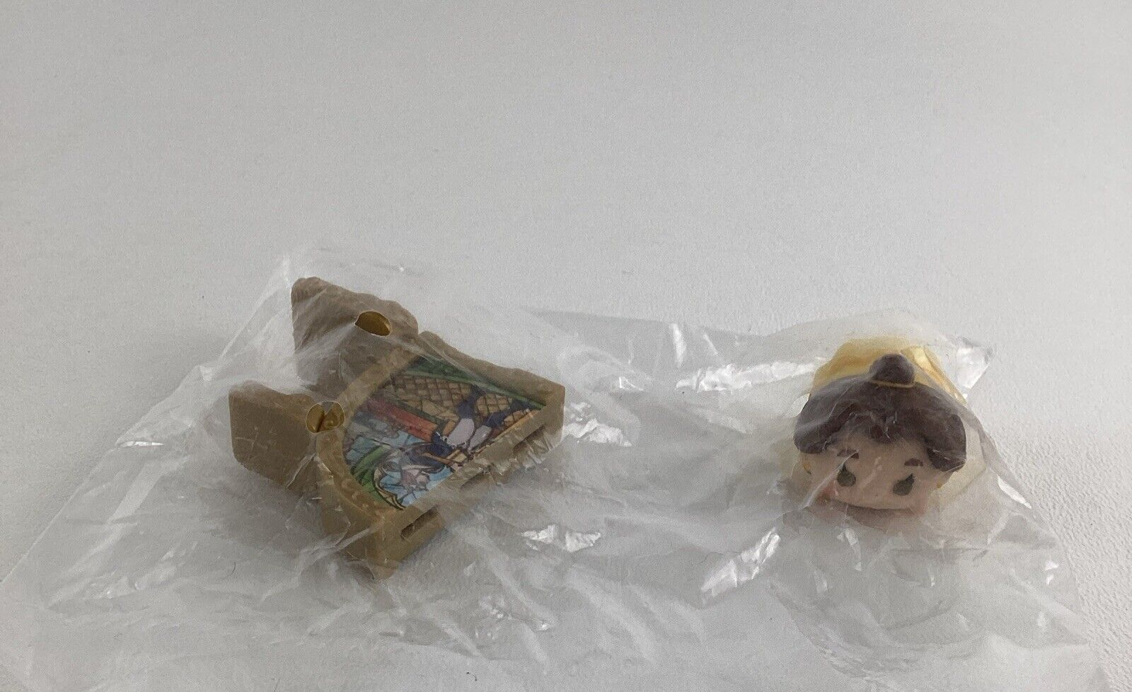 Disney Tsum Tsums Beauty Beast Stack Pack Belle Figure Mini Playset New - $14.80