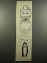 1955 Yardley Bond Street Perfume Advertisement - Your inevitable choice - $18.49