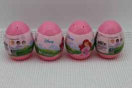 Lot of 4 Disney Princess Jumbo Plastic Eggs 40Tattoos New Sealed - £11.66 GBP