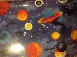 Space Fabric Solar System Universe Planets Night Sky By the Yard FQ HY t... - $2.50+
