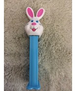 Easter Bunny White Pink Ears Blue Pez - $4.02 CAD