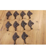 10 Horse Coat Hooks Decor Wall Mounted Stable Farmhouse Country Hat Rack... - $650.79 MXN 10 Horse Coat Hooks Decor Wall Mounted Stable Farmhouse Country Hat Rack... - $650.79 MXN