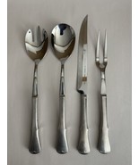Imperial Stainless USA Large 4pc Salad &amp; Carving Serving Set Flatware - $47.45