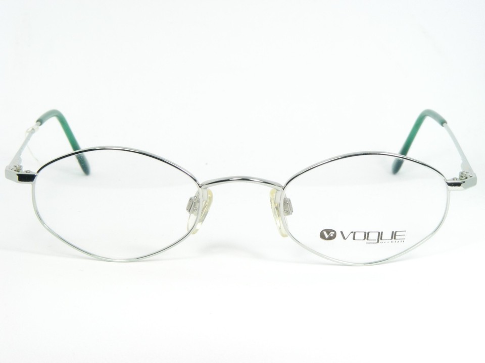Vintage Vogue VO 3345 599 SILVER /GREEN EYEGLASSES GLASSES FRAME 48-22-135mm Item image 2