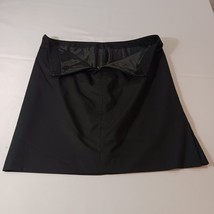 Nine West Women's Back Zip & Side Slit Black Skirt Only Size 16 image 2