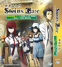 Anime DVD Steins ;Gate Season 1 + 2 + Ova + The Movie English Dubbed Box Set - £23.15 GBP