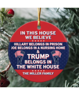 In This House We Believe Trump, Personalized Ornaments, Trump Ornaments - €9,47 EUR