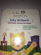 Baby Einstein-Baby Wordsworth/First Words-Around the House-DVD-RARE-SHIPS N 24 H - £22.77 GBP