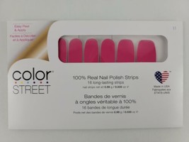 Color Street ARE YOU MADRID-ING ME? Nail Polish Strips Hot Pink Fuchsia ... - £26.54 GBP