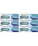 6 x Poligrip Flavour Free Cream 40g - $749.17 MXN