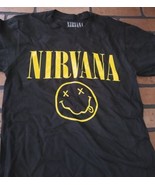 Nirvana- Smiley Herren T-Shirt ~ Nie Getragen ~ Klein - £13.32 GBP