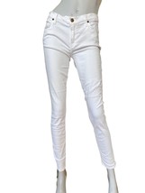 7 forAll Mankind white stretchy skinny jeans. Size US30 - £34.75 GBP