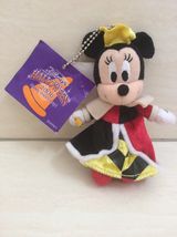 Disney Mickey dressed as Queen of Heart Plush Doll Keychain. Alice Theme. Rare - $65.00