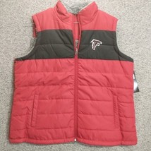 NFL Atlanta Falcons Womens 3XL Reversible Vest Body Warmer Football Game... - £19.46 GBP