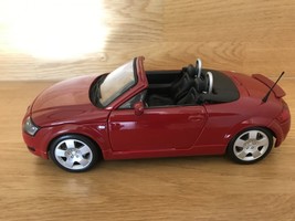 Maisto Audi TT Roadster (2005) Diecast Model Car-Scale 1/18-Red-Vintage - $1,399.43 MXN