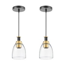 VEVOR Pendant Light 1-Light Pendant Lighting with Glass Shade Adjustable... - $46.52