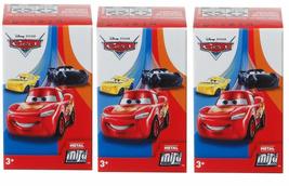 Pixar Disney Cars 3 Die-Cast Mini Racers Blind Boxes - Bundle of 3 - £10.94 GBP