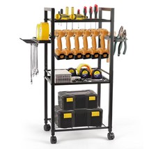 Tool Storage Organizer Garage Storage Organization Heavy Duty Metal Drill Holder - £46.24 GBP