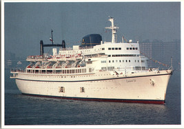 Vtg Postcard Cruise Ship Commodore Cruise Line &quot;S.S. Enchanted Isle&quot; c1993 - £5.16 GBP
