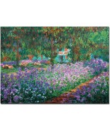 12x16inch Irises Flower Garden Claude Monet Canvas Print Wall Art Impres... - €9,81 EUR