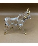 Exquisite Vintage Hand Blown Glass Animal Miniature Figurines from Thail... - $13.50