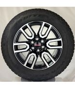 20" GMC Sierra Yukon AT4 Black And Machine OEM Wheels Goodyear AT 275/60R2 Tires - $1,979.01