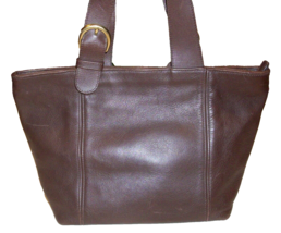Coach 4133 Vintage Waverly Leather Soho Tote Bag Handbag 1997 Mahogany B... - £63.00 GBP