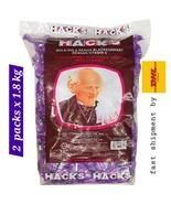1.8KG x 2 packs HACKS Candy Sweets Cough Relief Blackcurrant Flavour - $162.18 CAD