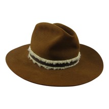 John B. Stetson XXX 3X Beaver Brown Cowboy Hat Size 7 1/8 1990s Fur Stra... - $96.74