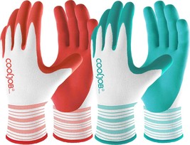 COOLJOB Gardening Gloves for Women and Ladies, 6 Pairs Yard - £15.60 GBP