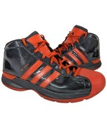 Adidas PRO MODEL Shoes Black Orange Mens Size 11.5 G06288 - $69.30