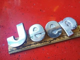 86-92 Jeep Comanche MJ OEM Front Hood Badge Emblem 1986-1992 Logo  OEM  - £28.37 GBP