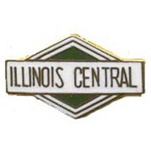 Illinois Central Railroad Pin 1&quot; - £7.90 GBP