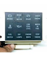 Ford 1990 F0HT-10B987-AA Heavy Truck Warning Light Cluster Dash Panel OE... - $507.33 MXN