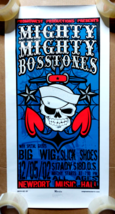 Mighty Mighty Bosstones Signed Num Silkscreen Poster Mike Martin Skull S... - $65.20