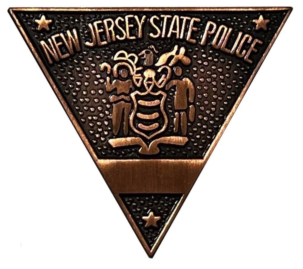 New Jersey State Police Badge Hat Cap Lapel Pin PO-531 (12) - $4.44+