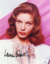 Lauren Bacall Autographed 8x10 Photo JSA COA Hollywood Actress Signed - £71.81 GBP