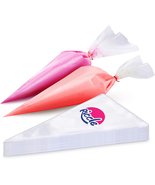 Disposable Piping Bags 12 Inch - 100 anti Burst Pastry Bags - Icing Pipi... - $13.90 CAD