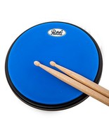 PAITITI 10 Inch Silent Portable Practice Drum Pad Round Shape with Carry... - €21,49 EUR